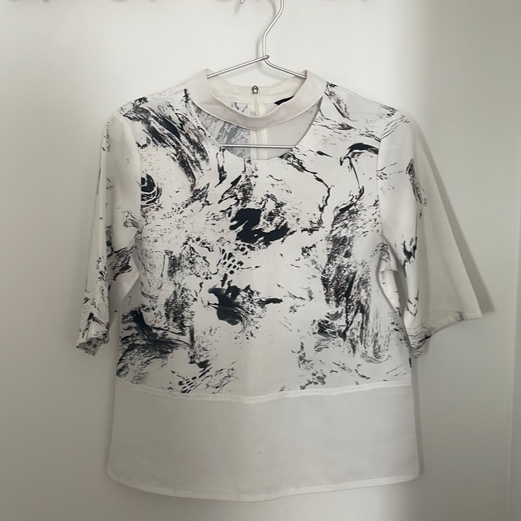 Marble Pattern Top